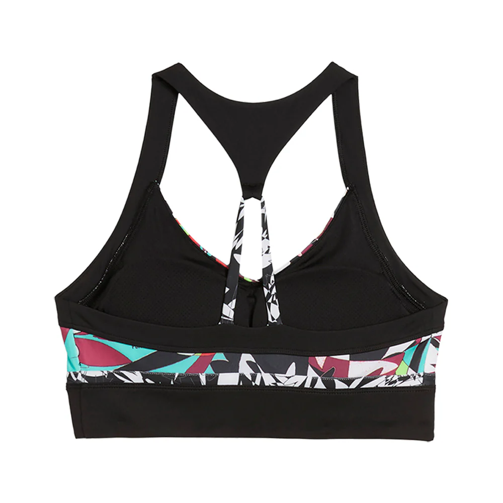 4Keeps Tropical Graphic Longline Sports Bra - Image 2