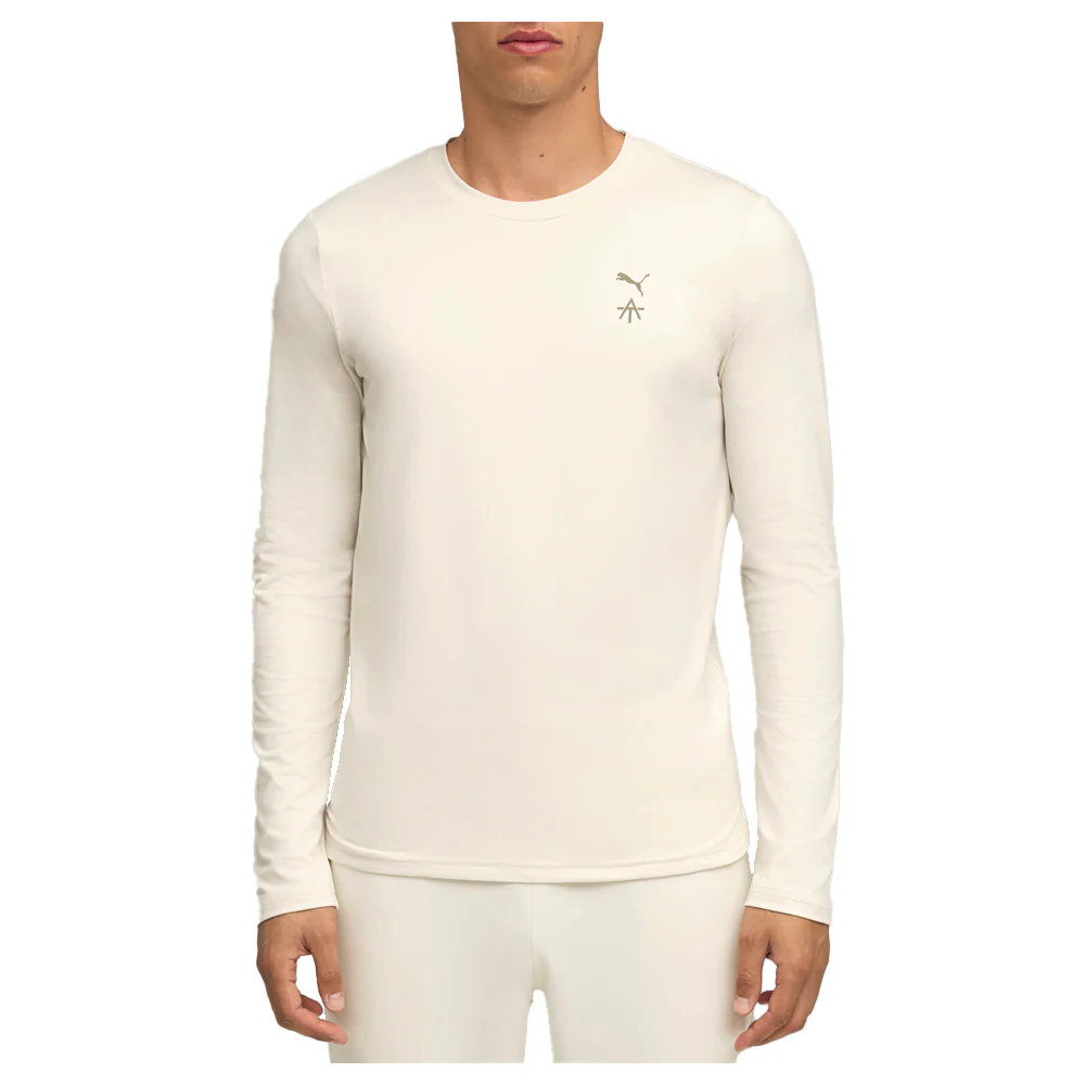 PUMA X ALEX TOUSSAINT Cloudspun Crew Neck Long Sleeve Athletic T-Shirt - Image 3