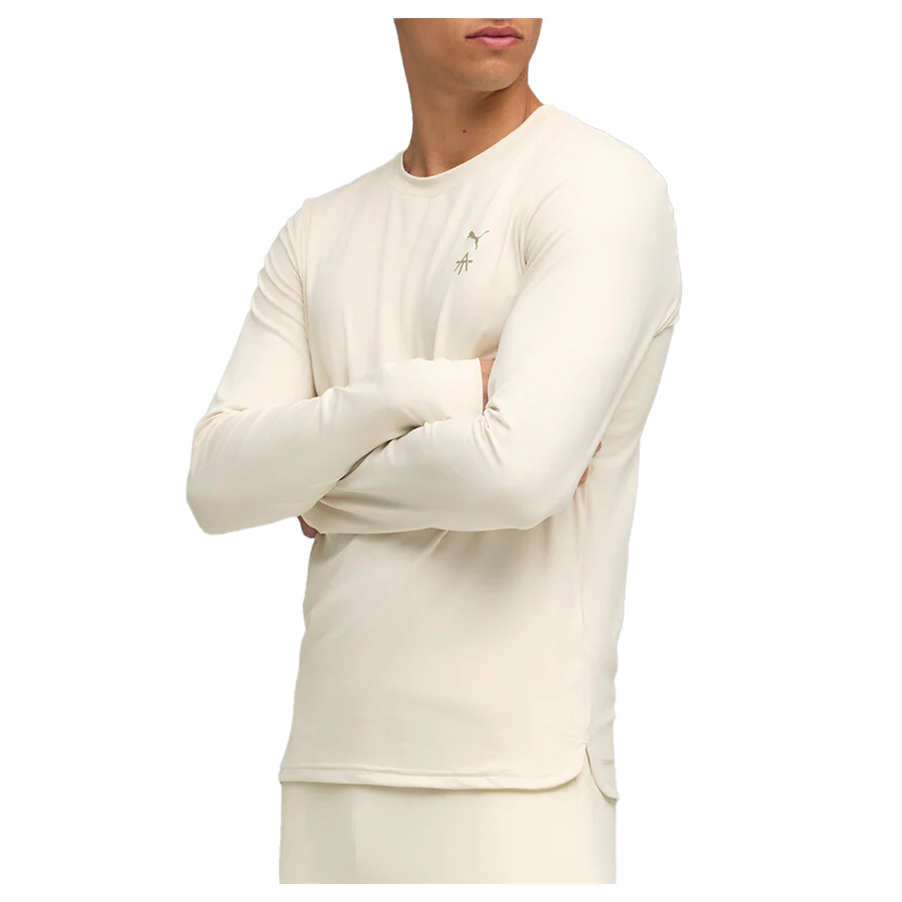 PUMA X ALEX TOUSSAINT Cloudspun Crew Neck Long Sleeve Athletic T-Shirt - Image 5