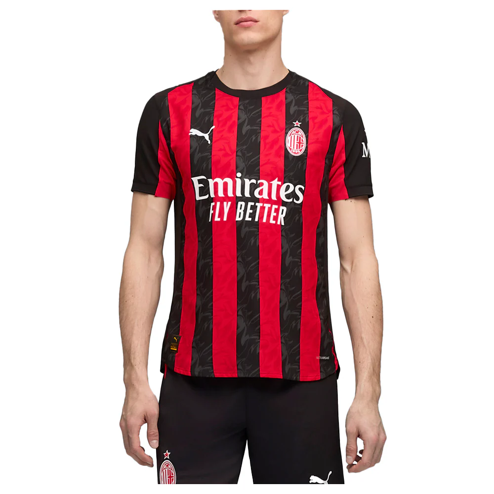 AC Milan Home Crew Neck Short Sleeve Jersey - Image 3