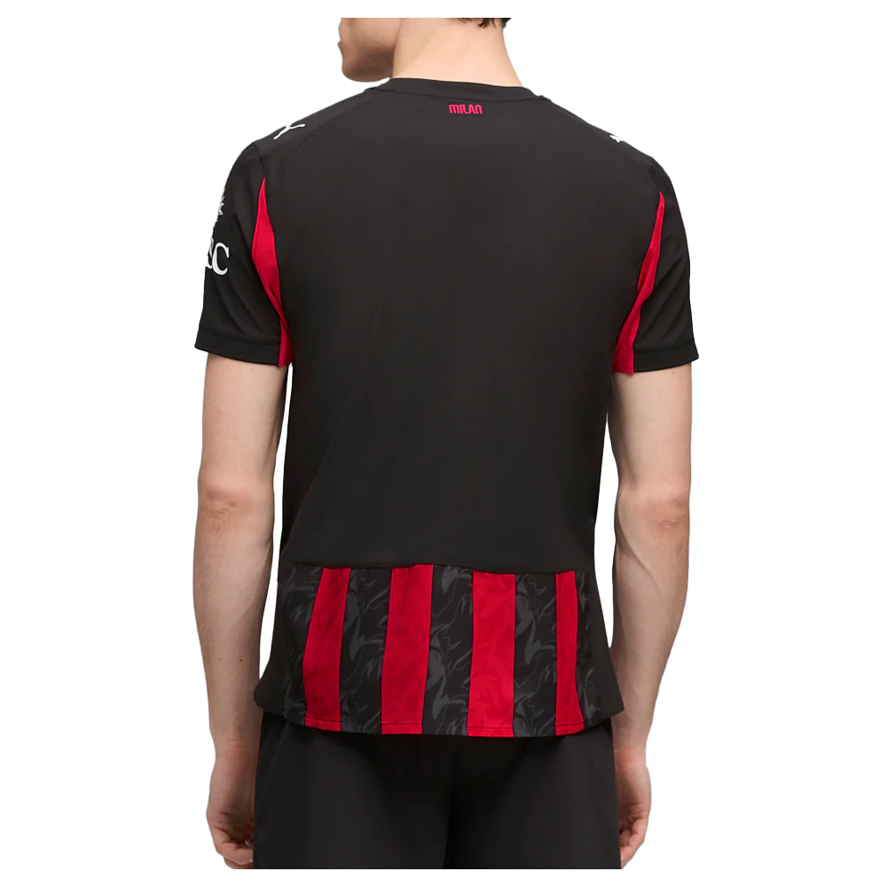 AC Milan Home Crew Neck Short Sleeve Jersey - Image 4