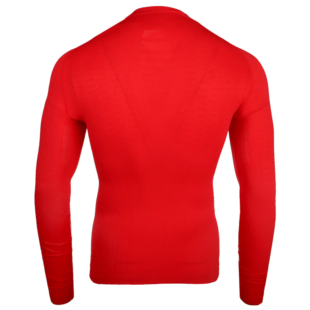 Act Training Mock Neck Long Sleeve Athletic T-Shirt - Image 2