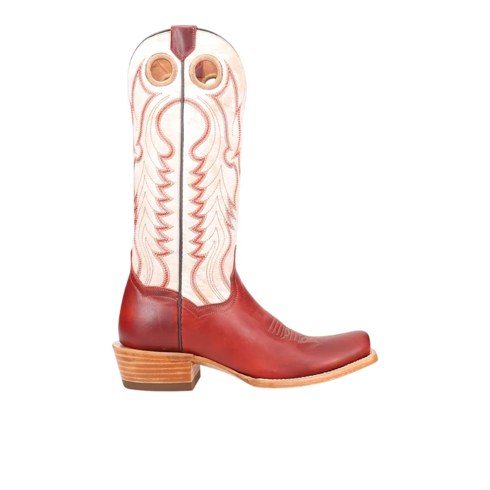 Adelaide Embroidered Pull On Square Toe Cowboy Boots