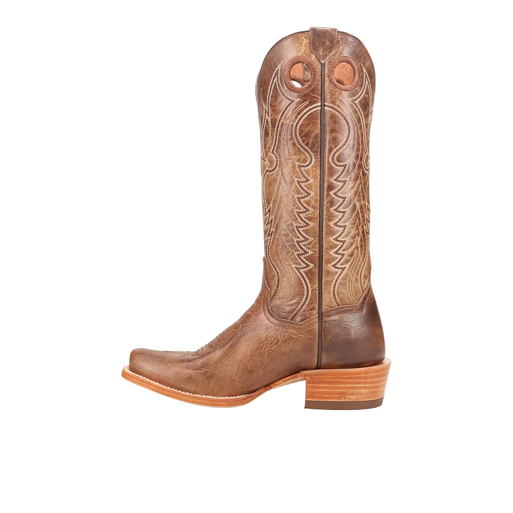 Adelaide Embroidered Pull On Square Toe Cowboy Boots - Image 3