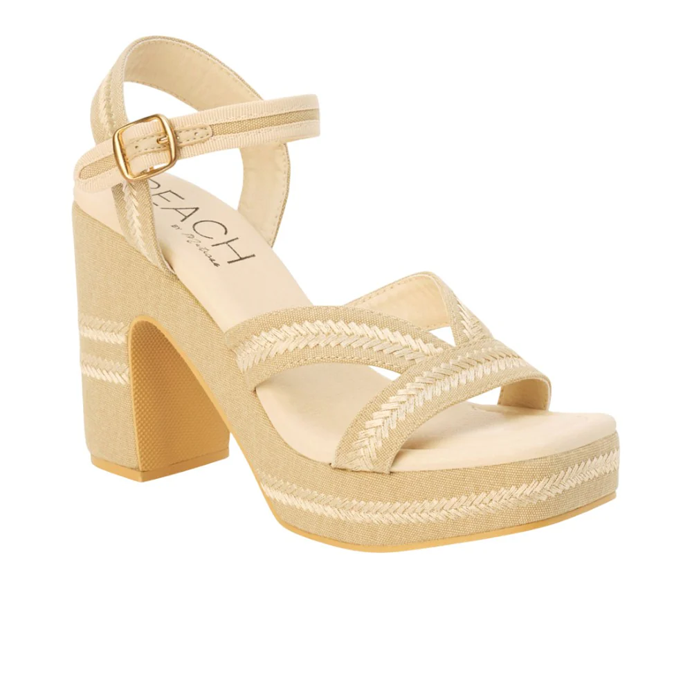 Adelaide Platform Block Heel Ankle Strap Sandals - Image 2