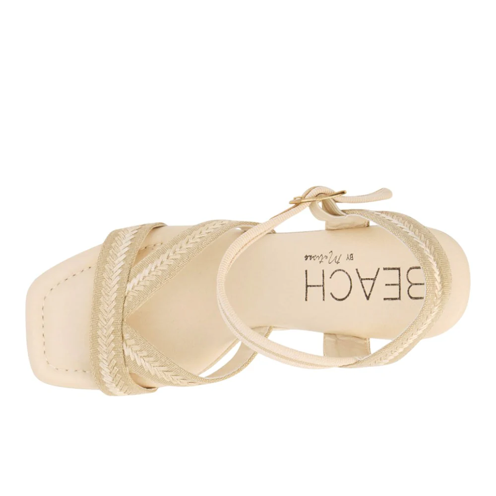 Adelaide Platform Block Heel Ankle Strap Sandals - Image 4