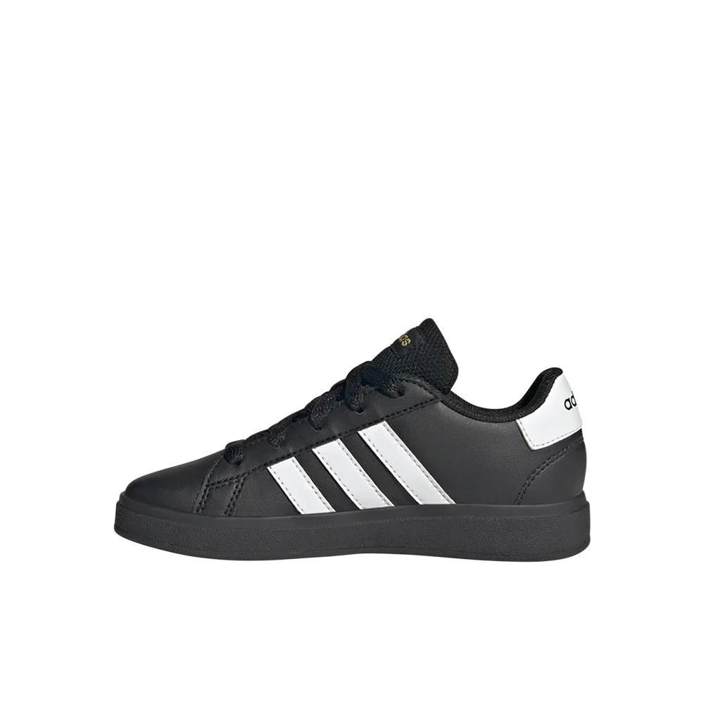 adidas Grand Court 2.0 Lace Up Sneakers (Little Kid-Big Kid) - Image 3