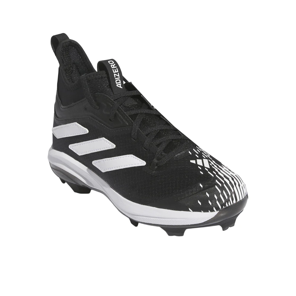 Adizero Afterburner 9 NWV TPU Baseball Cleats (Little Kid-Big Kid) - Image 2