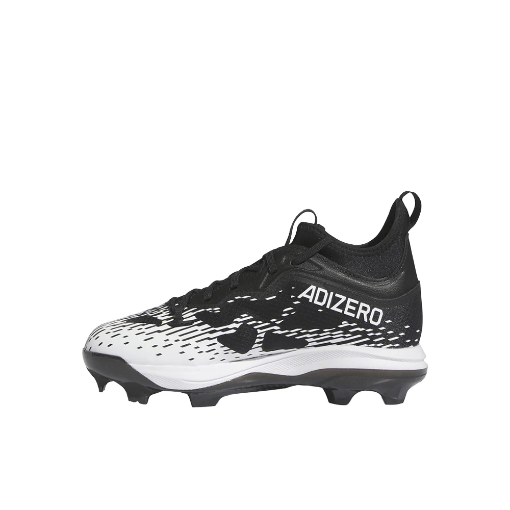 Adizero Afterburner 9 NWV TPU Baseball Cleats (Little Kid-Big Kid) - Image 3