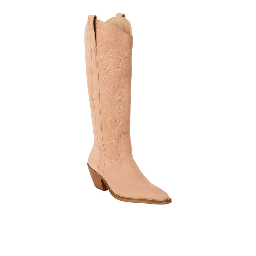 Agency Embroidered Pointed Toe Zippered Cowboy Boots - Image 2