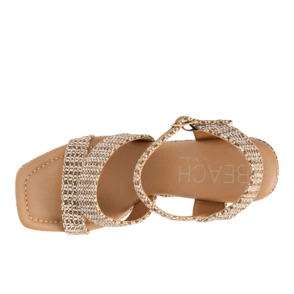 Alessia Platform Block Heel Ankle Strap Sandals - Image 4