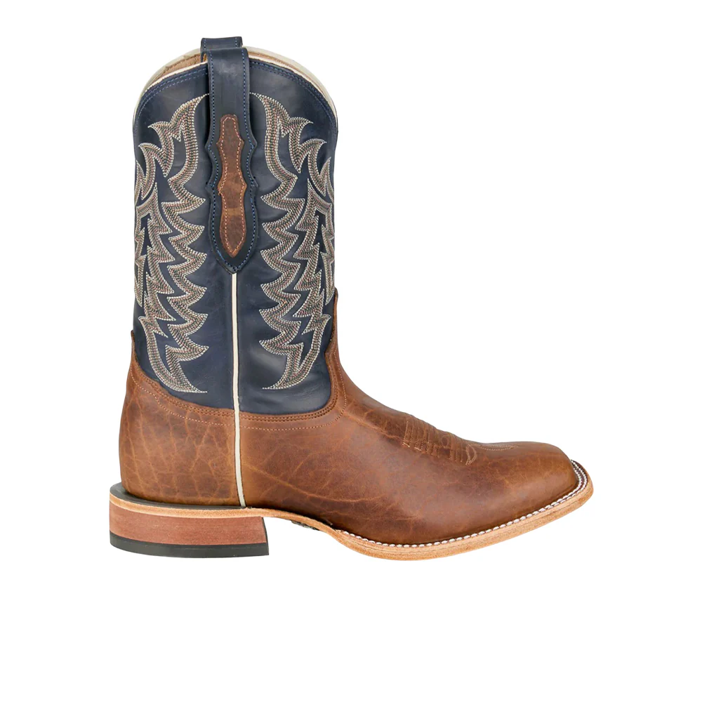 Alfredo 11 Inch American Bison Square Toe Cowboy Boots