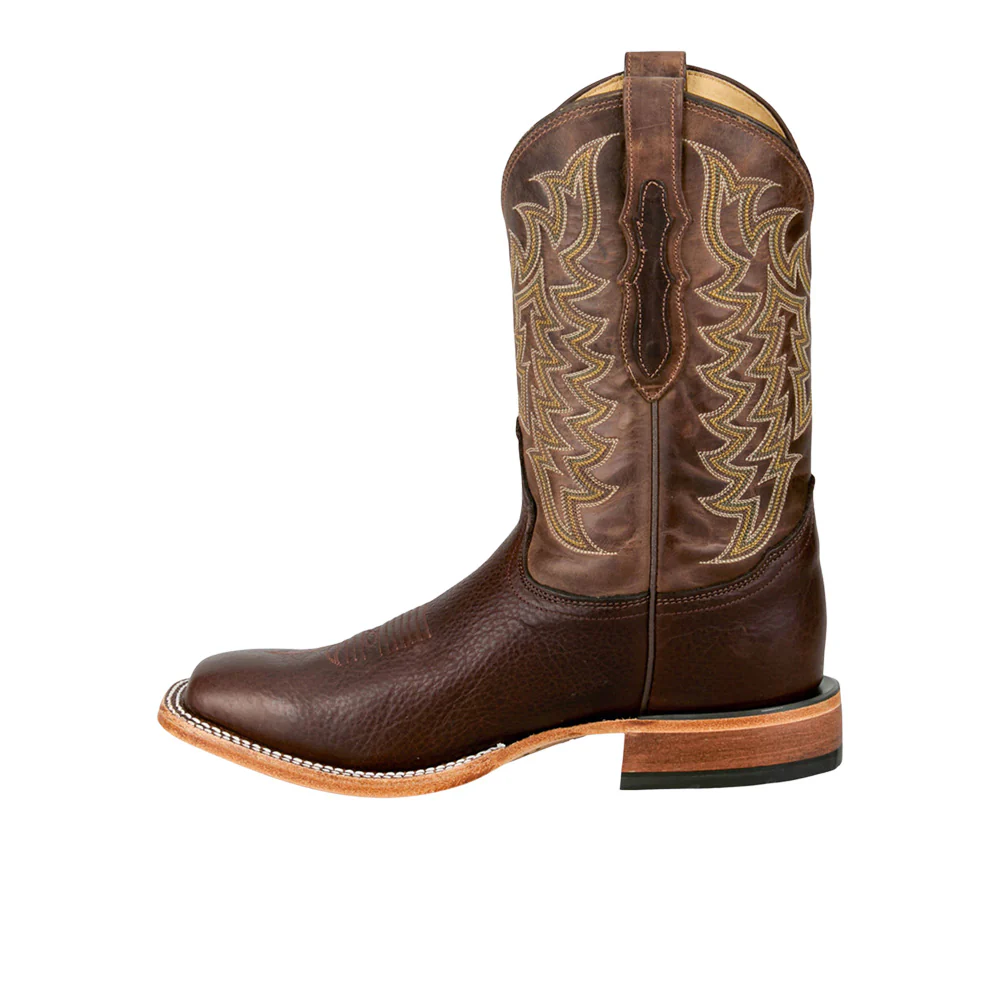 Alfredo 11 Inch American Bison Square Toe Cowboy Boots - Image 3