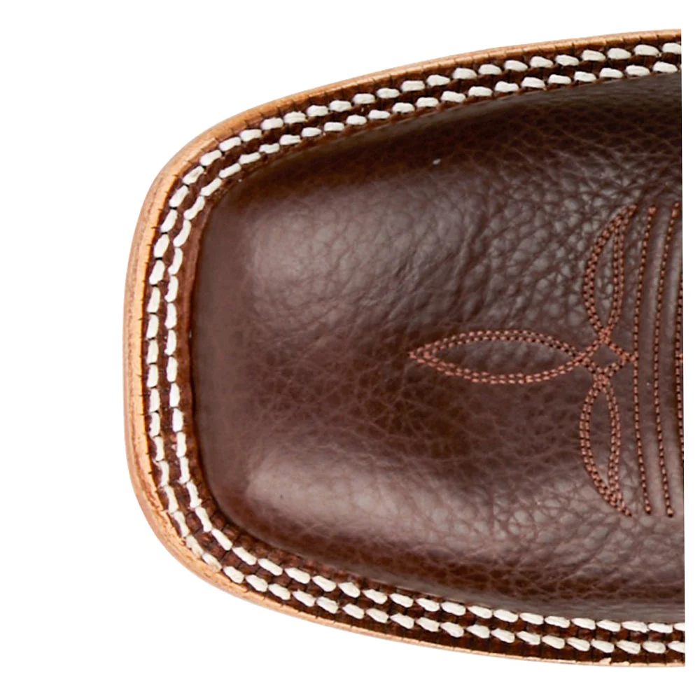 Alfredo 11 Inch American Bison Square Toe Cowboy Boots - Image 4