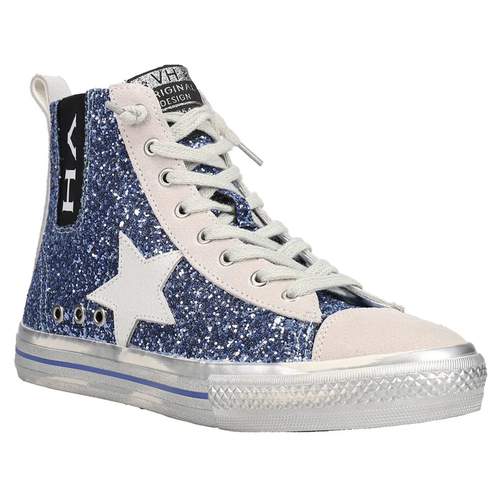 Alive Metallic Glitter High Top Sneakers - Image 2