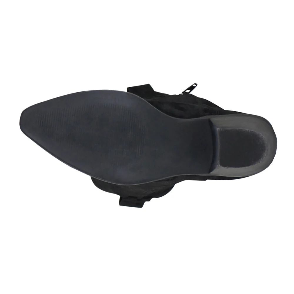 Ame Thyst Snip Toe Zippered Boots - Image 5