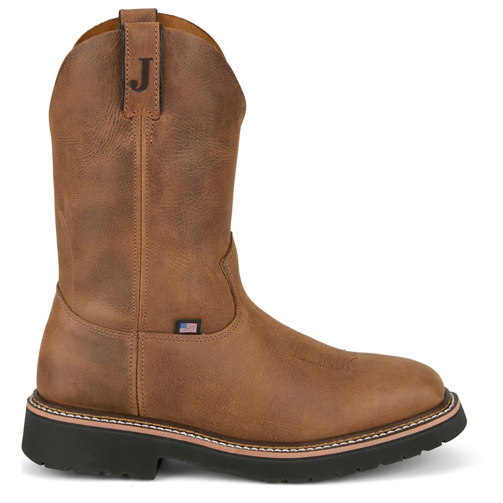 Ames 11 Inch Electrical Hazard Steel Toe Work Boots