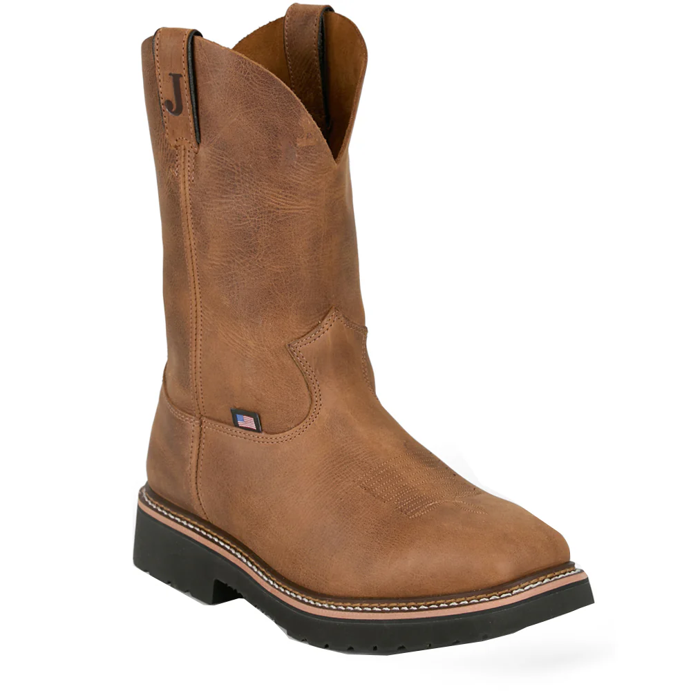 Ames 11 Inch Electrical Hazard Steel Toe Work Boots - Image 2