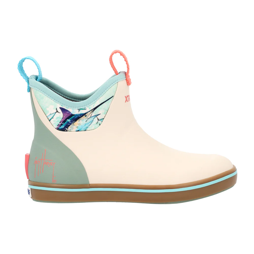 Guy Harvey Ankle Deck Pull On Boots