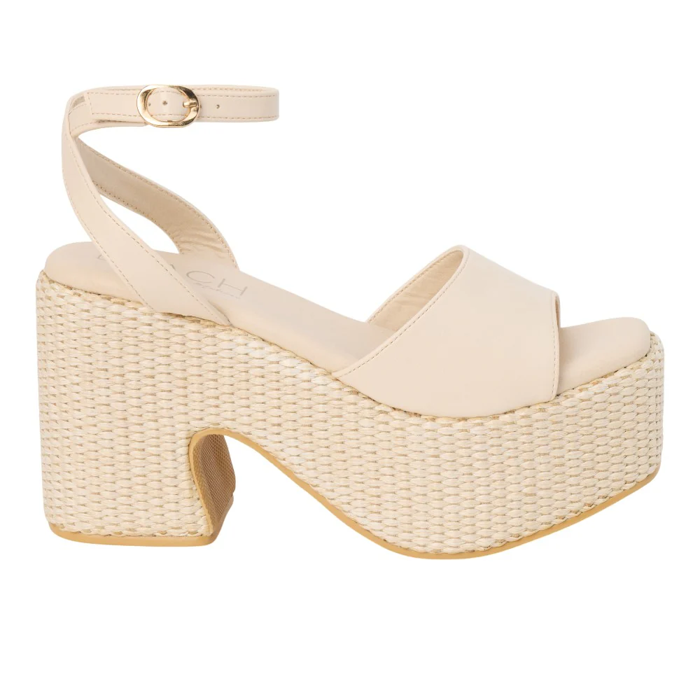Arden Platform Block Heel Ankle Strap Sandals