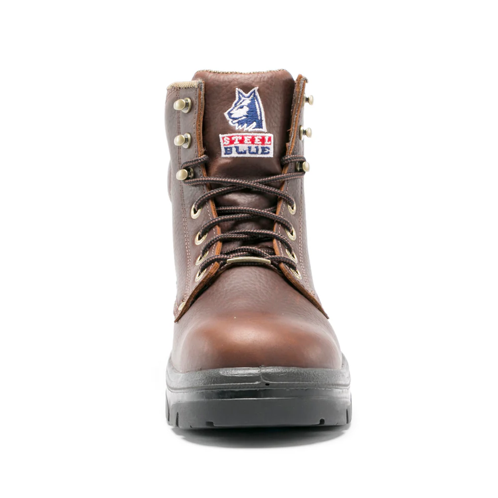 Argyle 6 Inch Waterproof Wide Soft Toe Work Boots - Image 4