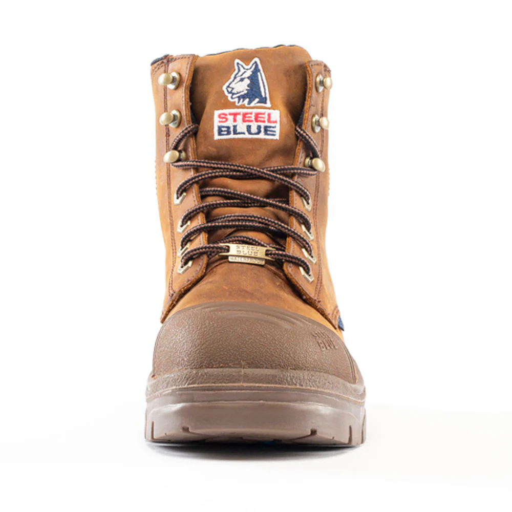 Argyle Scuff 6 Inch Slip Resistant Wide Steel Toe Work Boots - Image 4