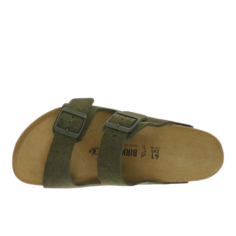 Arizona Suede Leather Sandals - Image 4