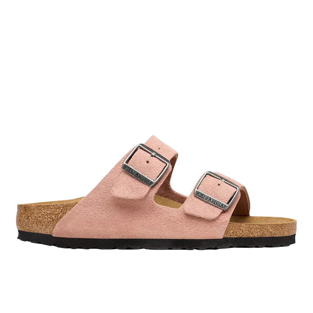 Arizona Suede Leather Footbed Sandals