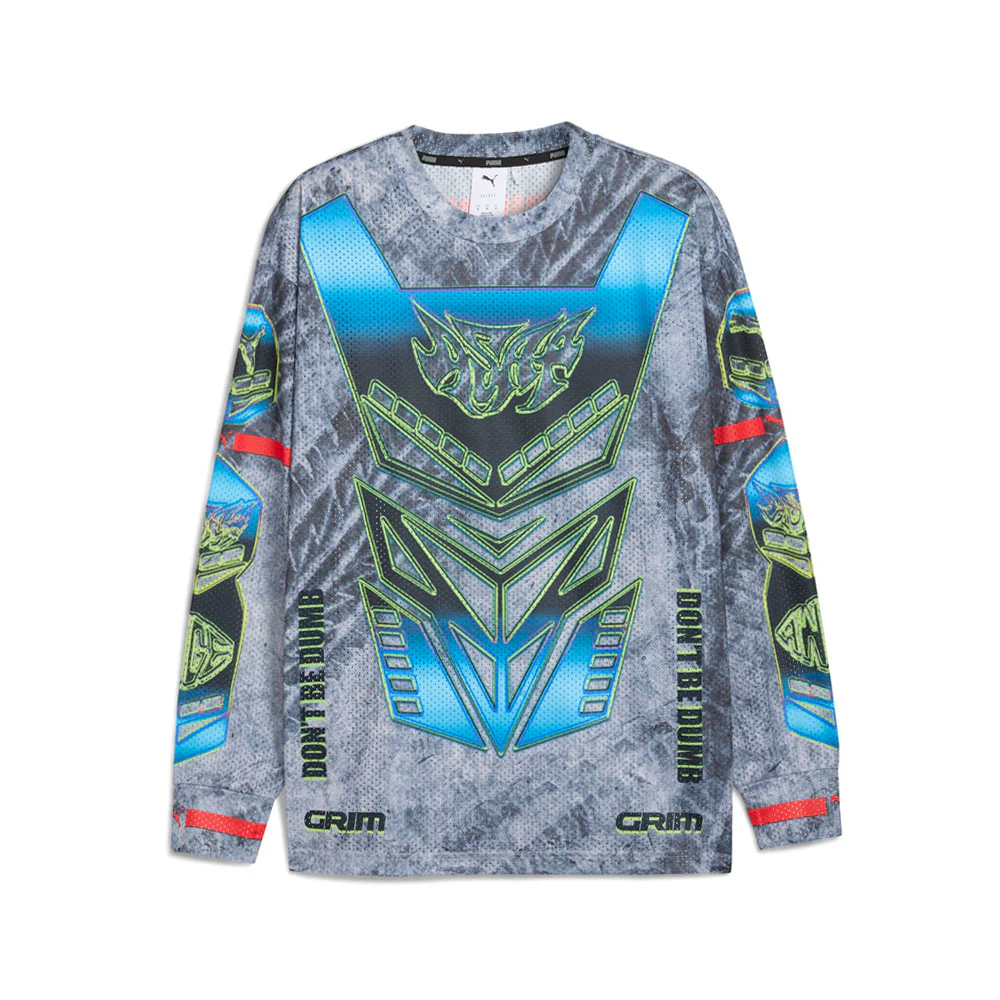 ASAP ROCKY X PUMA Moto Armor Crew Neck Long Sleeve Pullover Shirt