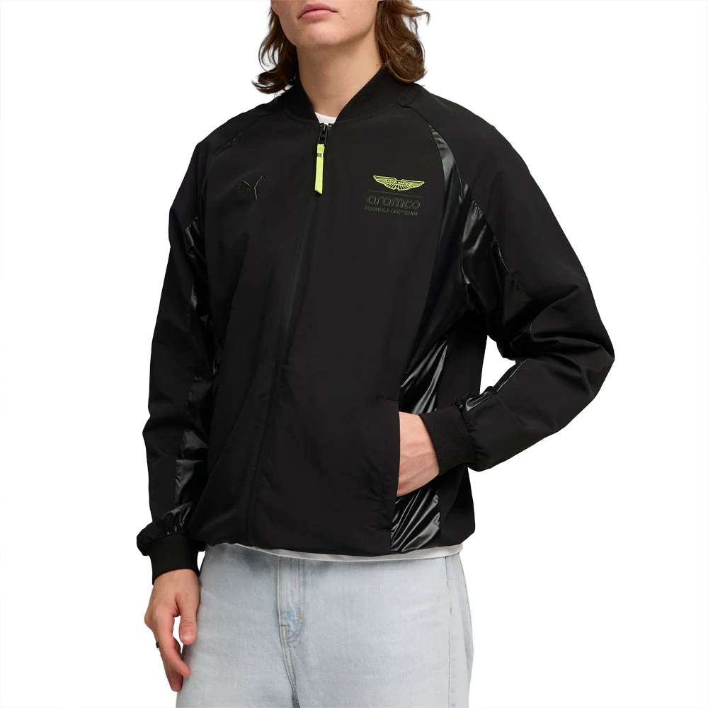 PUMA X ASTON MARTIN ARAMCO F1 Bomber Jacket - Image 3