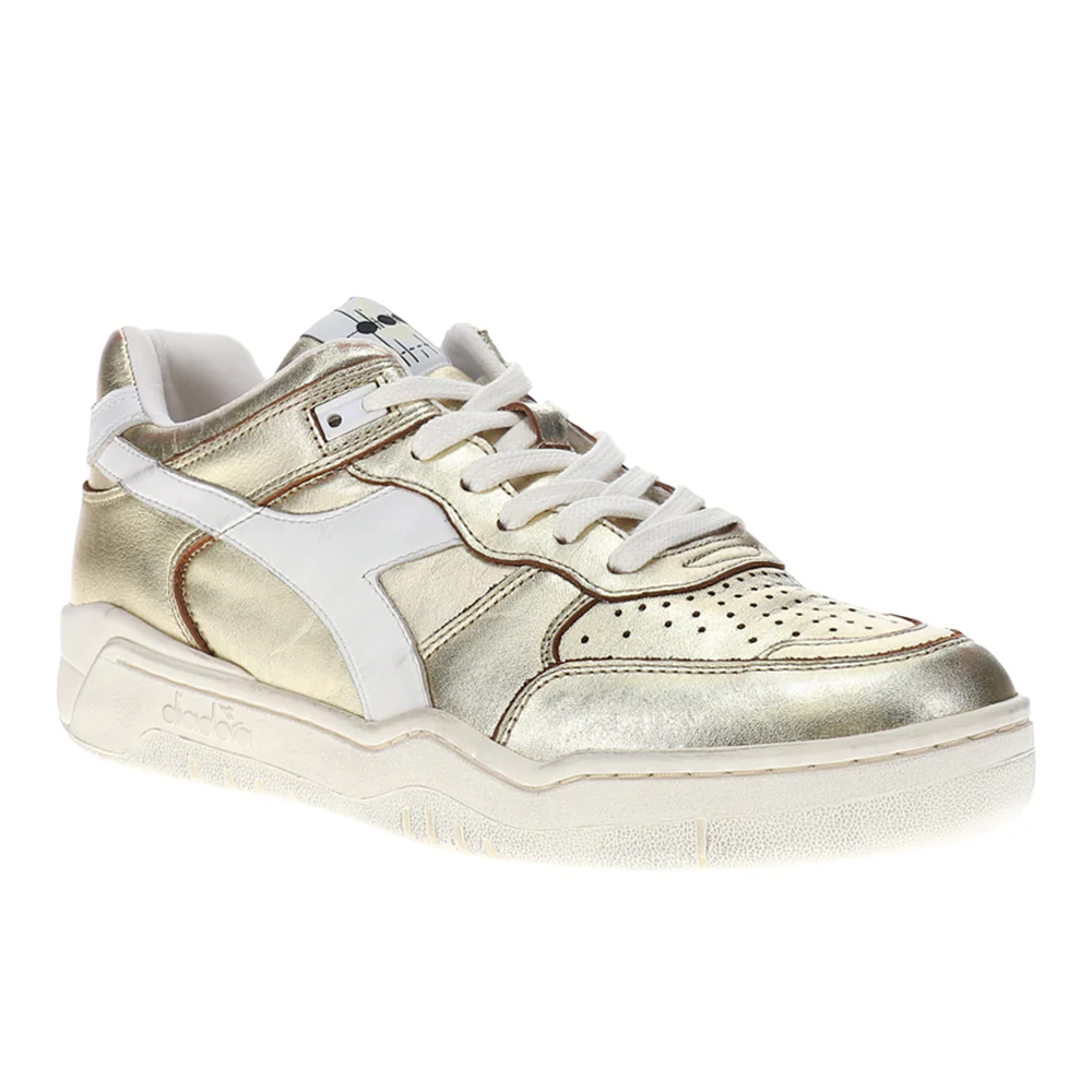 B.560 Metal Metallic Lace Up Sneakers - Image 2