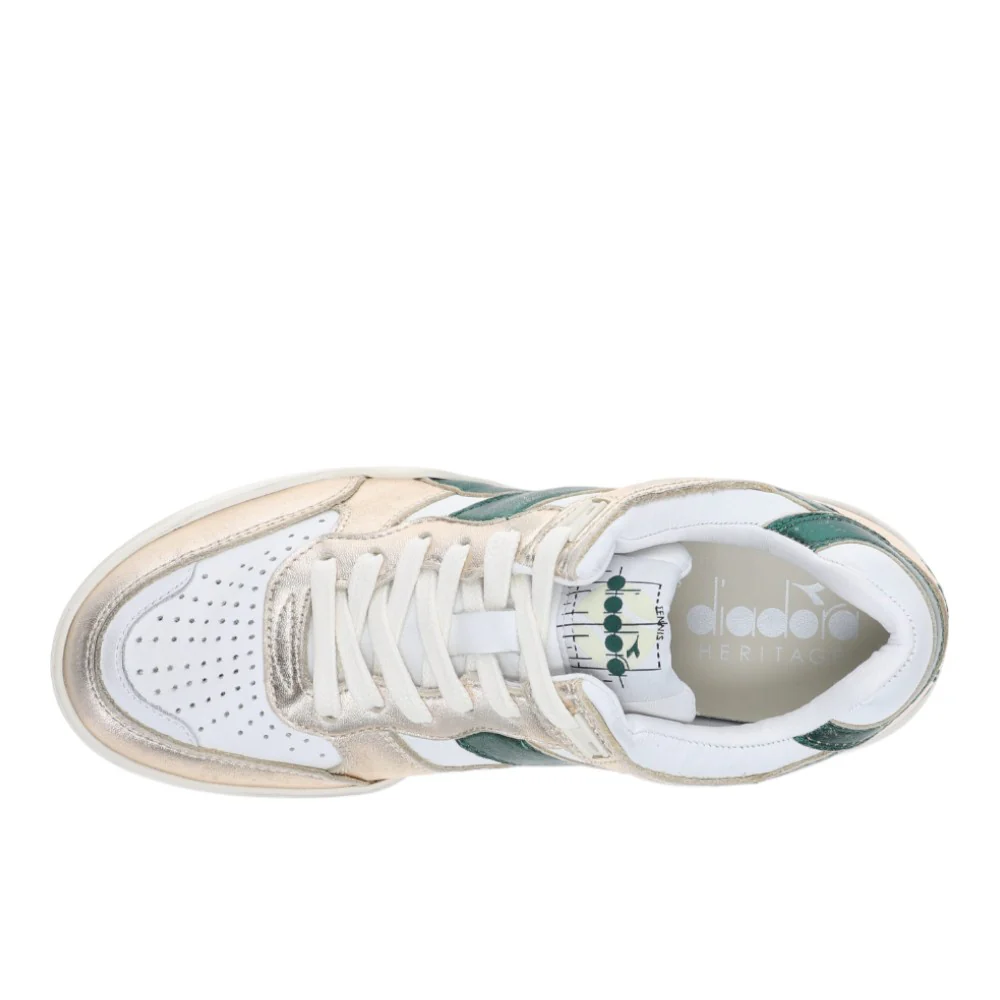 B.560 Metal Mix Lace Up Sneakers - Image 4