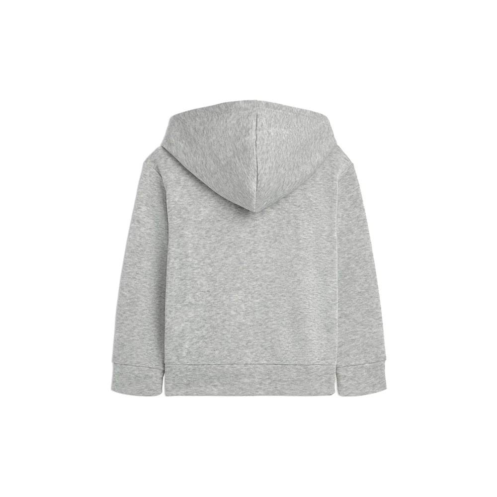 Essentials Basics Spun Poly Fleece Full Zip Hoodie (Youth) - Image 2