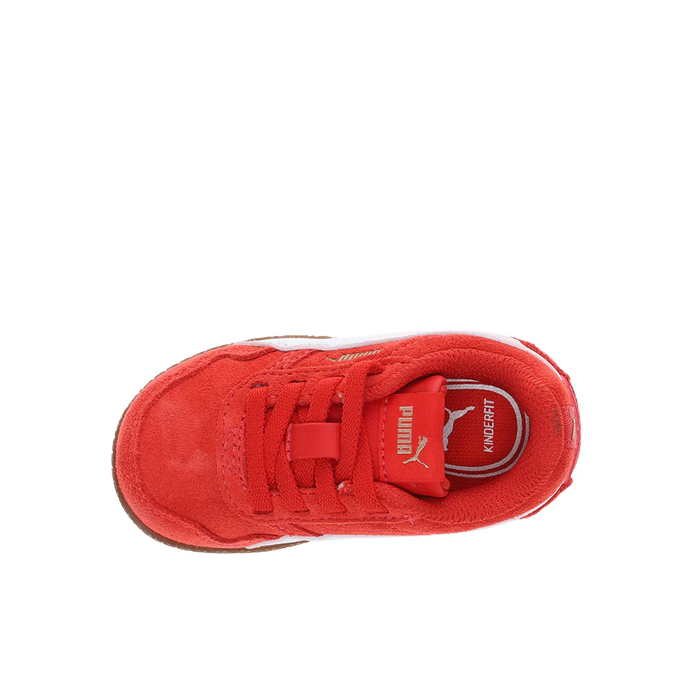 Bella Donna Suede Lace Up Sneakers (Infant-Toddler) - Image 4