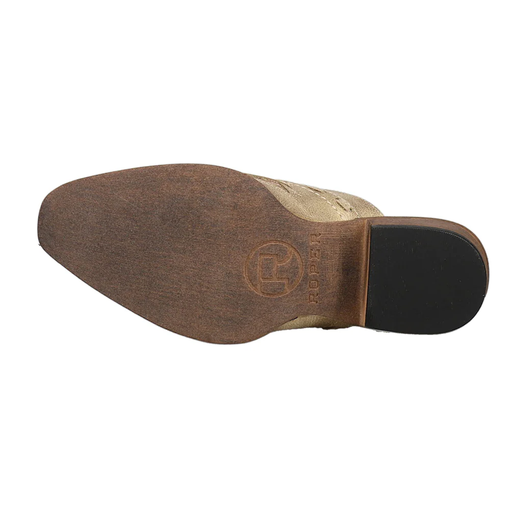 Beth Glittered Tooled-Inlay Mule Clogs - Image 5