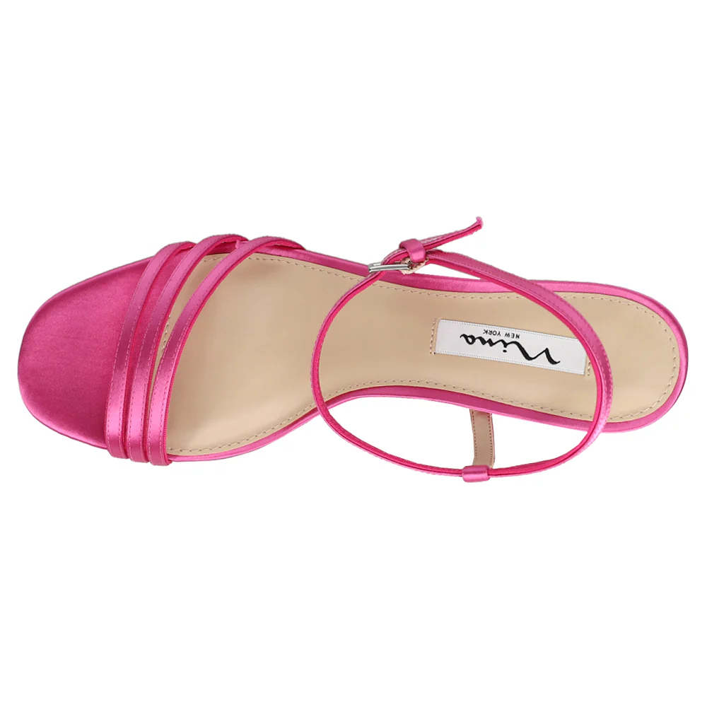 Beverly Metallic Evening Sandals - Image 4