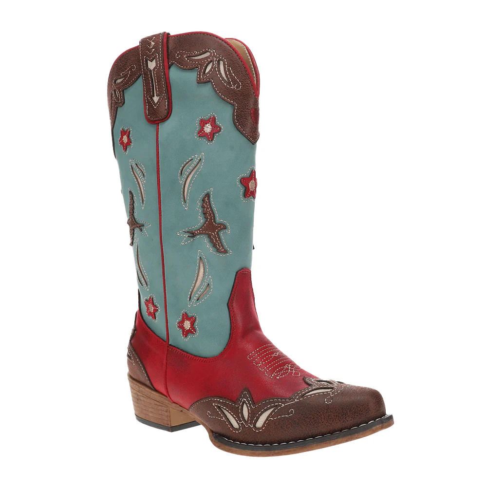 Birdie Underlay Snip Toe Cowboy Boots - Image 2