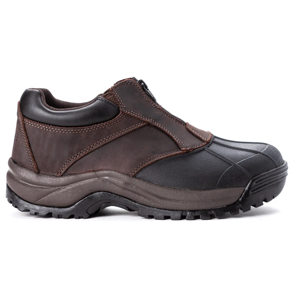 Blizzard Round Toe Zippered Snow Boots