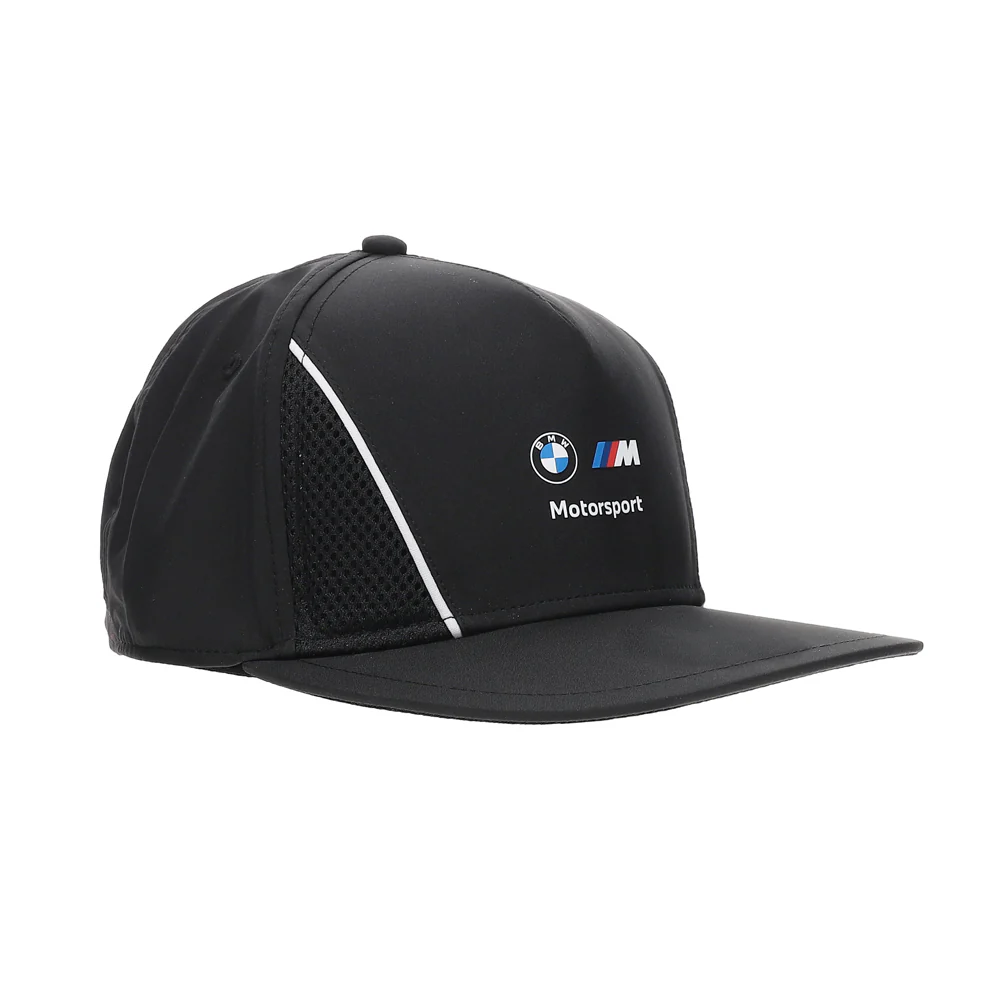 BMW M Motorsport Flat Brim Snap Back