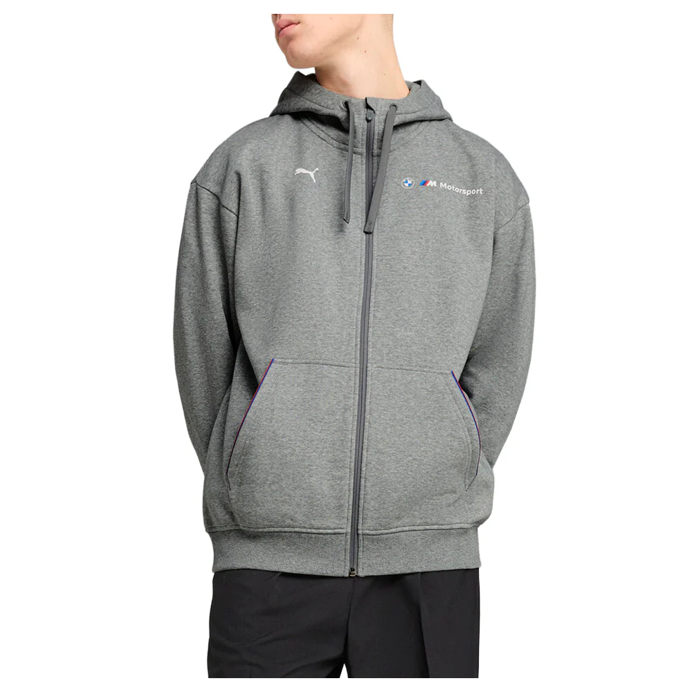 BMW M Motorsport Hooded Full Zip Hoodie - Image 5