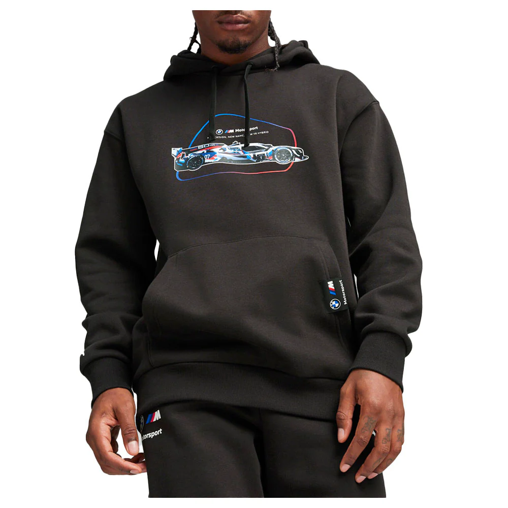 BMW M Motorsport Car Graphic Pullover Hoodie - Image 3