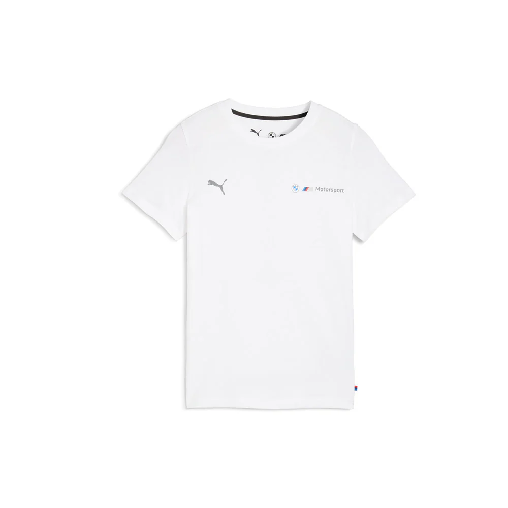 BMW M Motorsport Essentials Motorsport Crew Neck Short Sleeve T-Shirt (Youth)