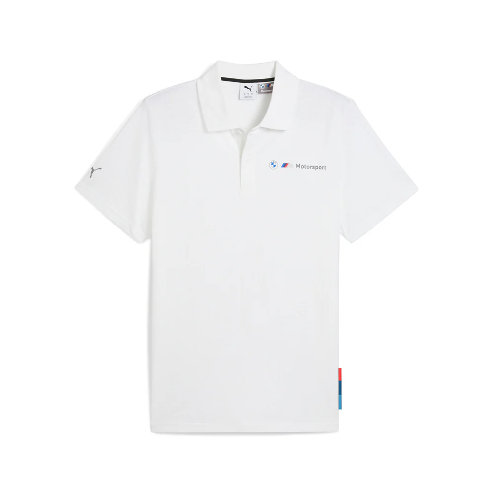 BMW M Motorsport Jacquard Short Sleeve Polo Shirt