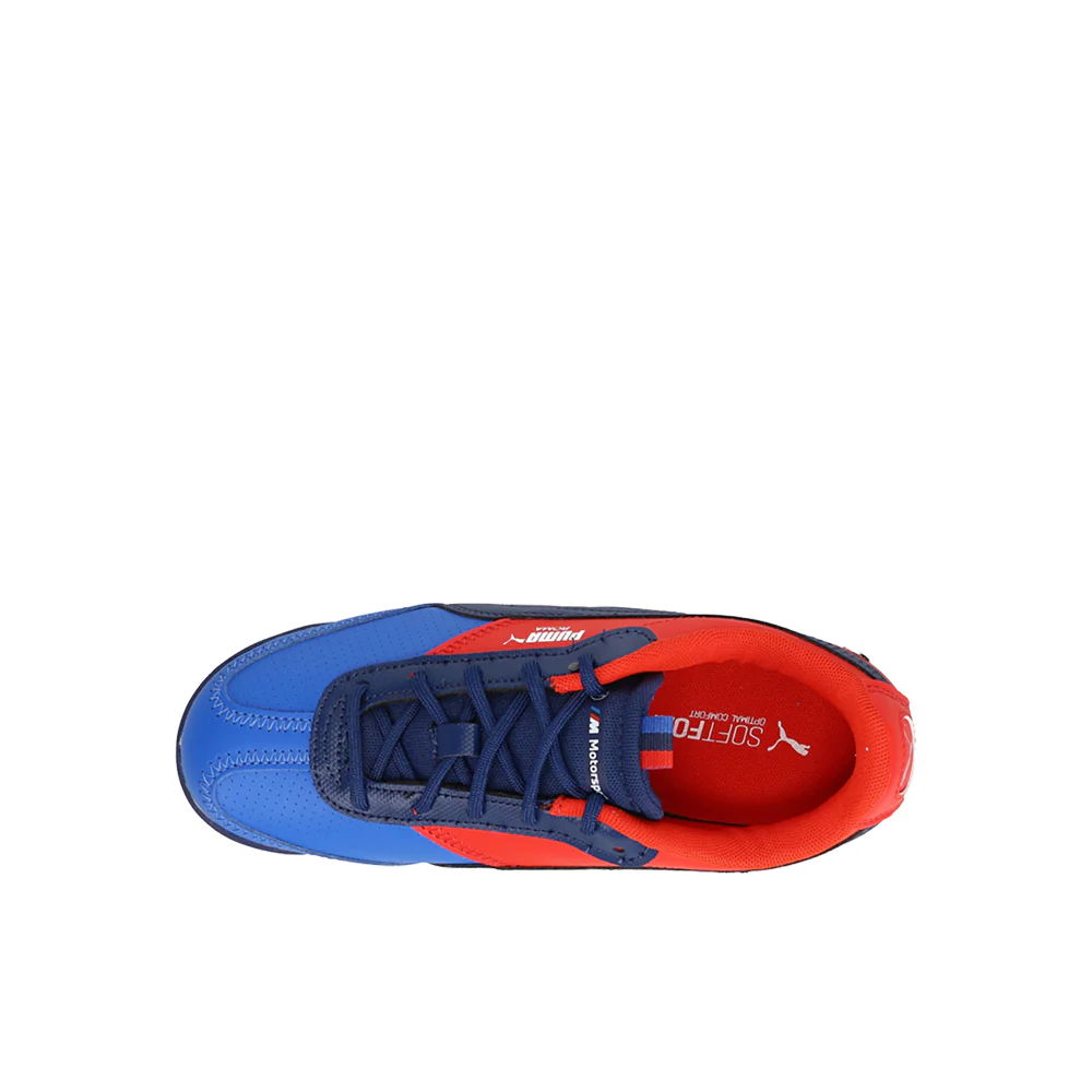 BMW M Motorsport Roma Via Lace Up Sneakers (Little Kid-Big Kid) - Image 4