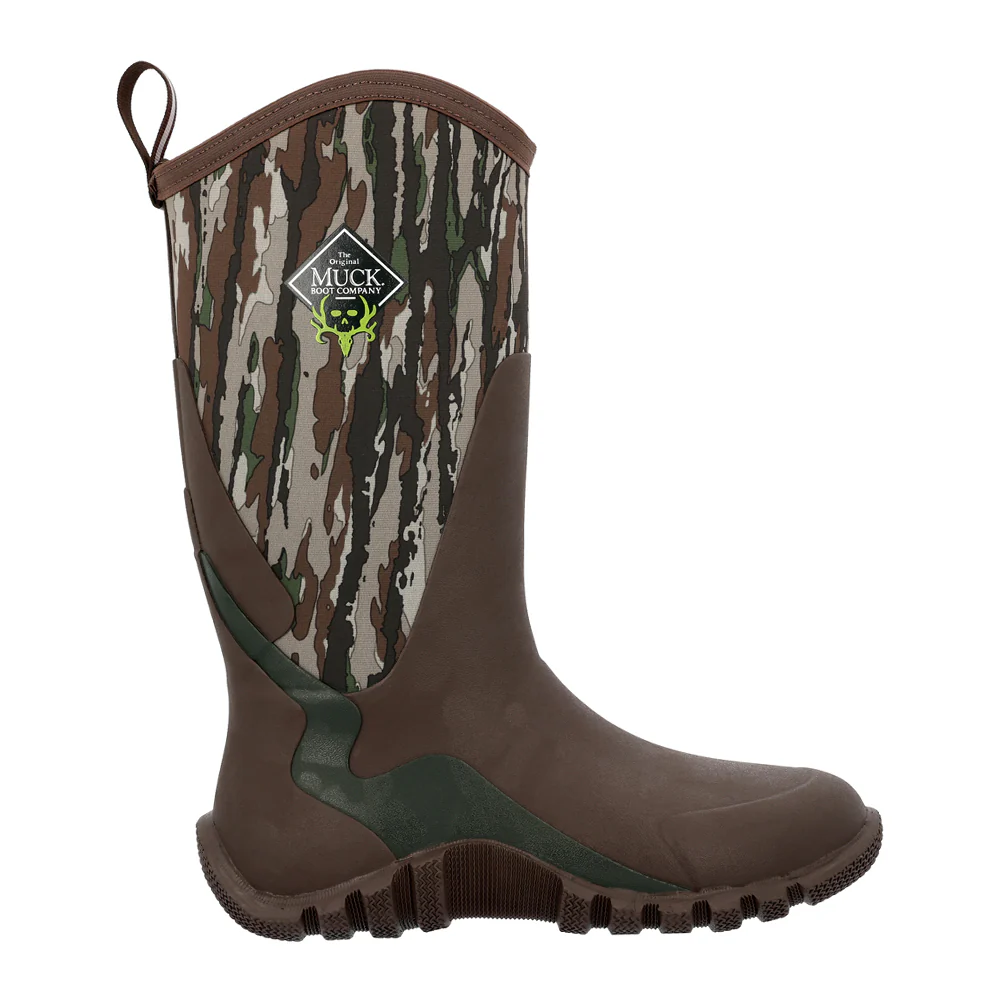 Bone Collector Fieldblazer Camo Round Toe Pull On Boots