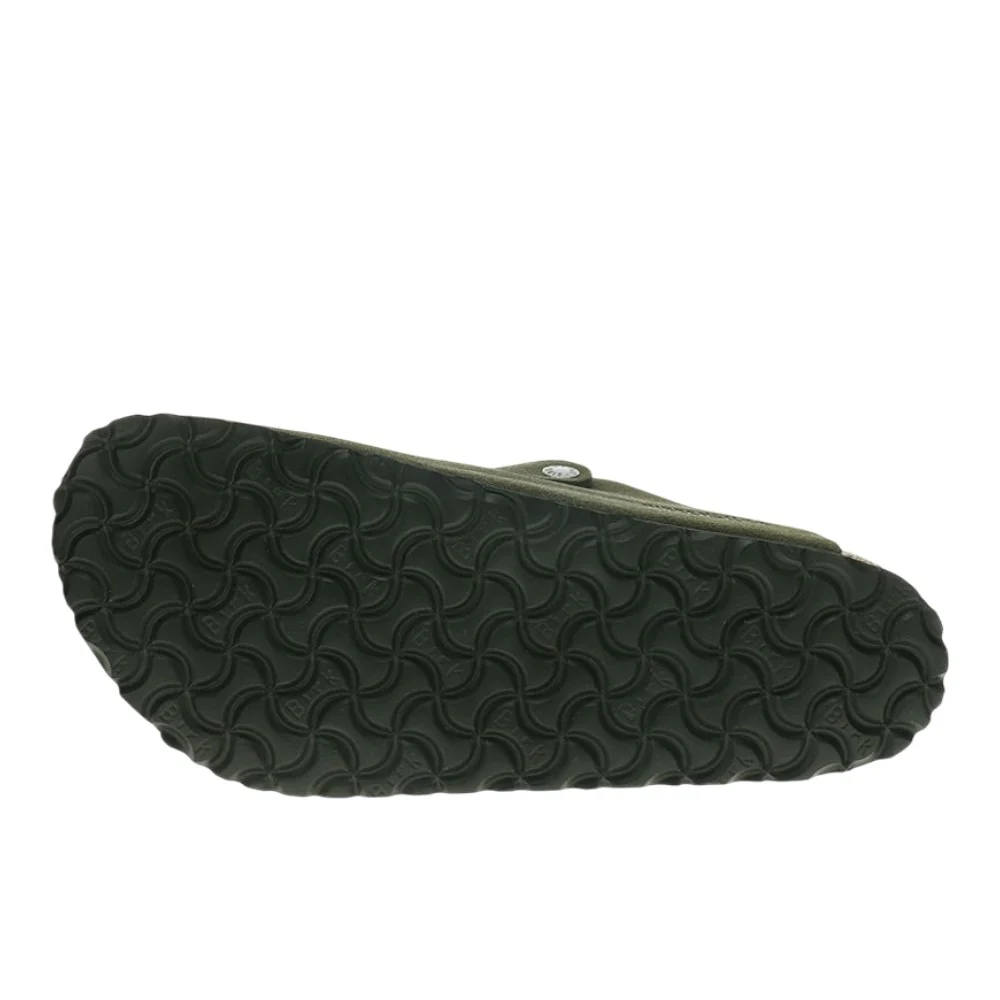 Boston Soft Footbed Suede Leather Clogs - Image 5