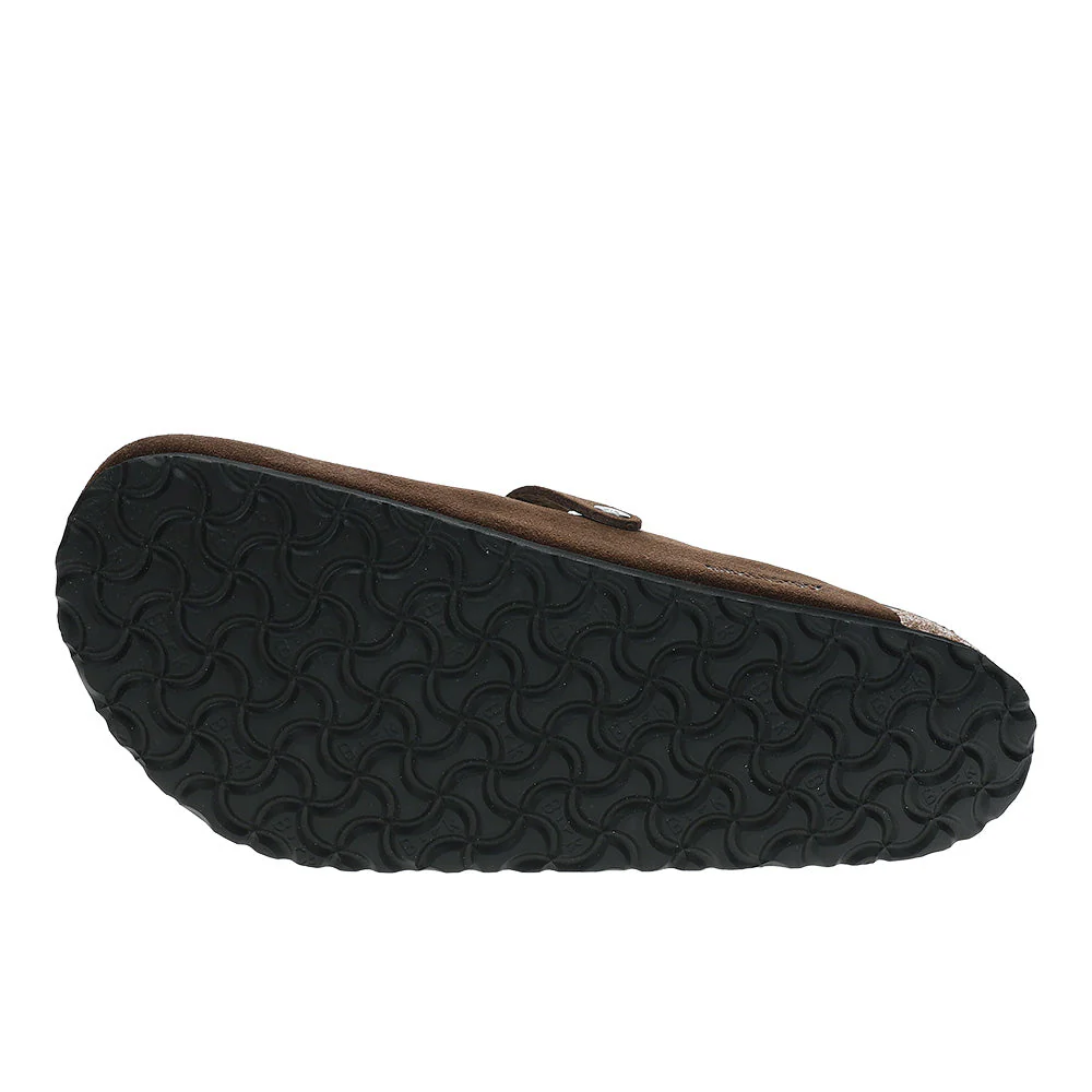 Boston Soft Footbed Suede Leather Clogs - Image 5
