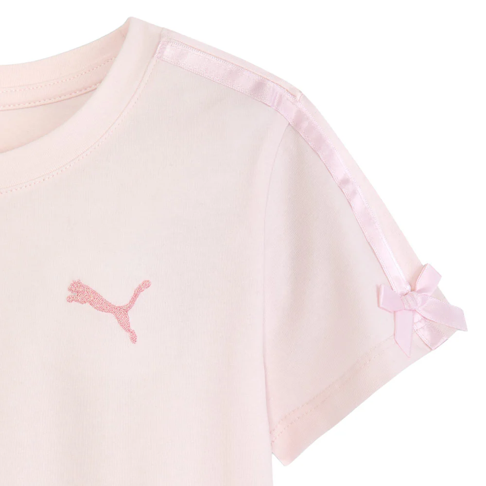 Bow Society Pack Baby Crew Neck Short Sleeve T-Shirt (Big Kid) - Image 4