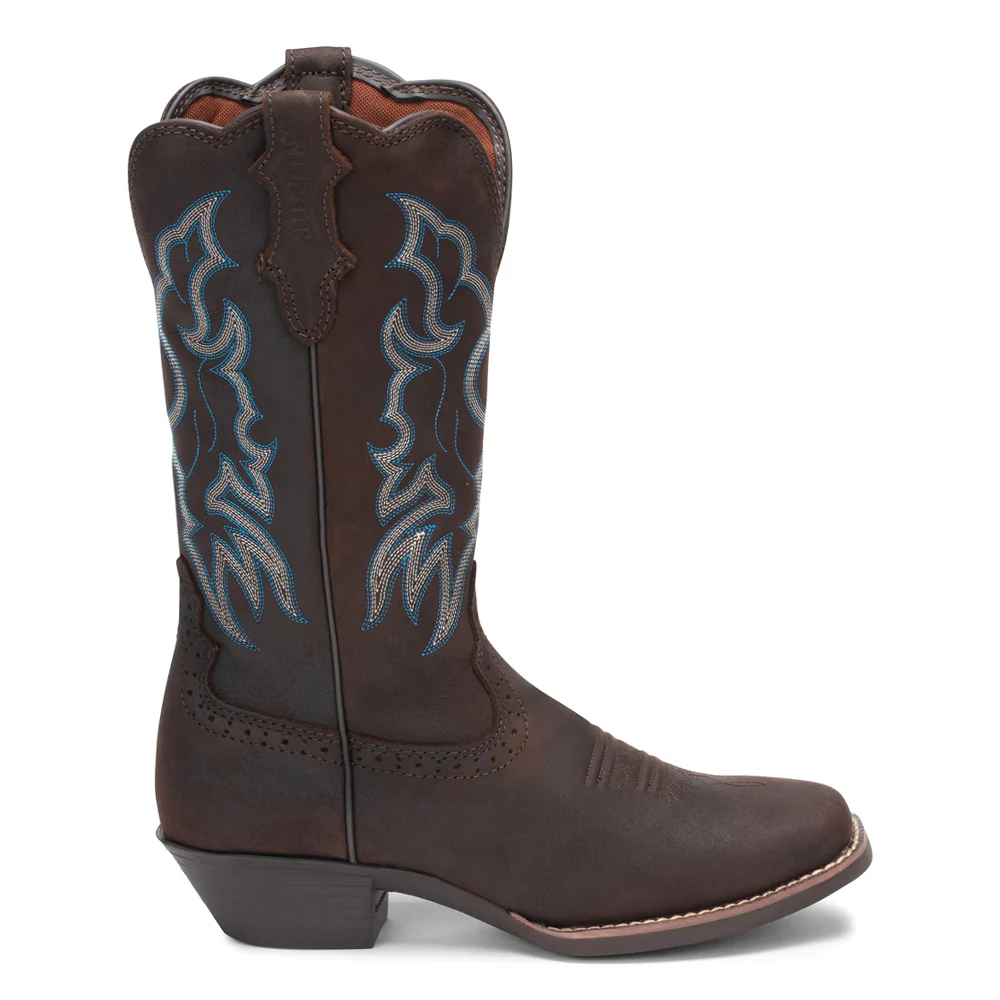 Brandy 12 Inch Square Toe Cowboy Boots