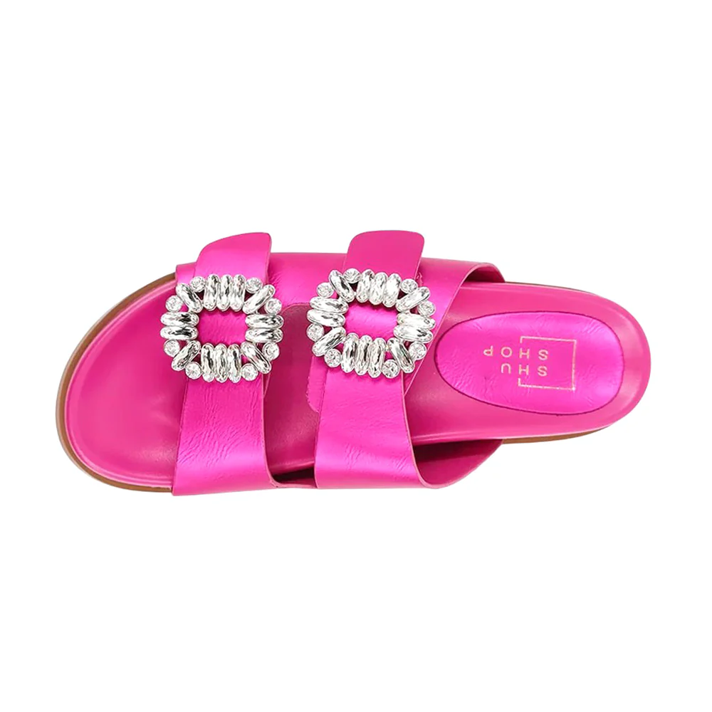 Bridget Rhinestone Sandals - Image 4